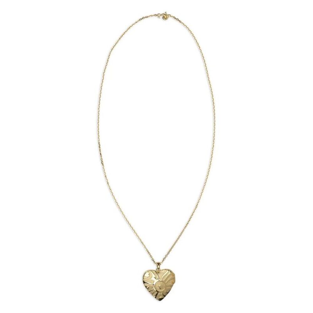 EMILIO PUCCI Heart Pendant Necklace Women METALLIC Necklaces
